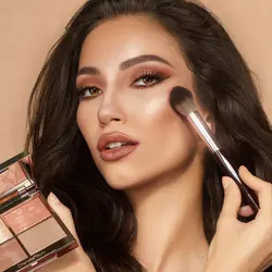 پالت هایلایتر و کانتور شارلوت تیلبری NUDEGASM FACE PALETTE