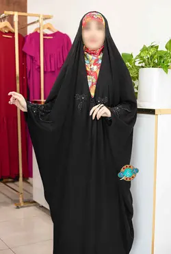 چادر عربی منجوق دوزی مدل آرزو