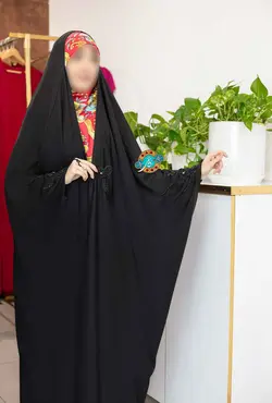 چادر عربی منجوق دوزی مدل آرزو