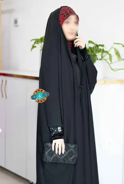 چادر عربی منجوق دوزی مدل نارسیس