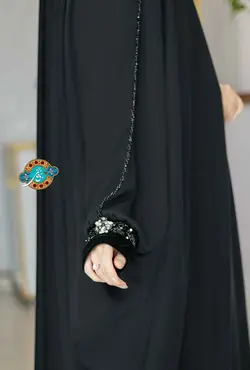 چادر عربی منجوق دوزی مدل نارسیس