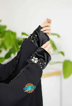 چادر عربی منجوق دوزی مدل نارسیس