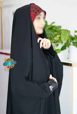 چادر عربی منجوق دوزی مدل نارسیس