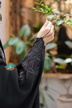 چادر جده گلدوزی طرح ارکیده