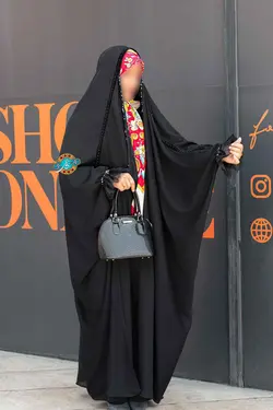 چادر  جده گلدوزی طرح ستاره