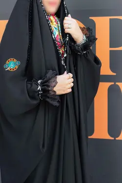 چادر  جده گلدوزی طرح ستاره