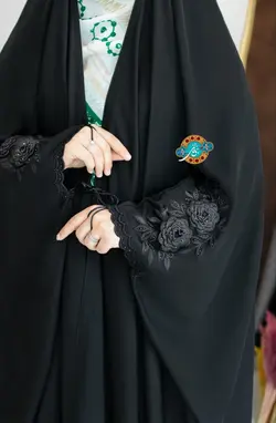 چادر جده گلدوزی مدل نفیسه