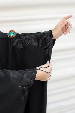 چادر جده گلدوزی مدل آلاله