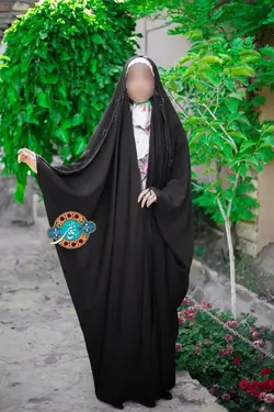 چادر جده منجوق دوزی مدل لیدا