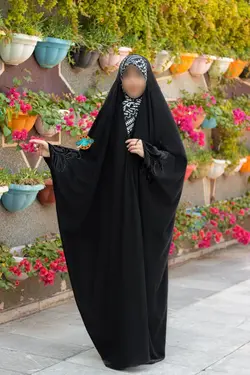 چادر جده گلدوزی مدل شیدا