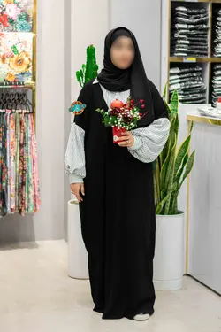 مانتو عبایی مدل آفتاب