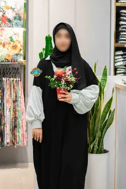 مانتو عبایی مدل آفتاب