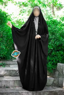 چادر عربی جواهردوزی مدل نگار