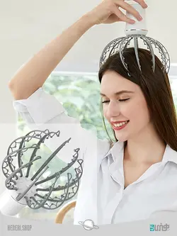 ماساژور برقی پوست سر Electric scalp massager