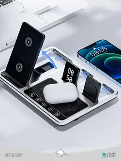 استند شارژ چند منظوره 4 در1 گرین لاین Green Lion multifunctional charging stand - فروشگاه هنری شاپ | Heneri.shop