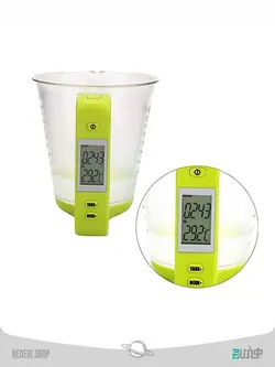ترازو آشپزخانه پارچ دار Kitchen scale with pitcher - فروشگاه هنری شاپ | Heneri.shop
