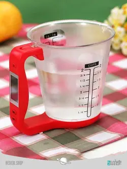 ترازو آشپزخانه پارچ دار Kitchen scale with pitcher - فروشگاه هنری شاپ | Heneri.shop