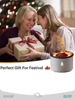 دستگاه بخور آتش فشانی Volcanic Aroma Diffuser - فروشگاه هنری شاپ | Heneri.shop