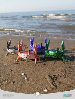 اسپیکر طرح خرچنگ Crab mobile phone holder speaker