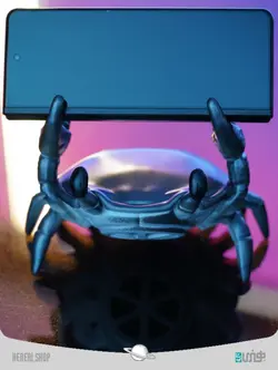 اسپیکر طرح خرچنگ Crab mobile phone holder speaker