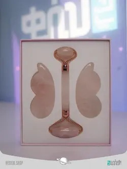 سنگ جیدرولر و سنگ گواشا مراقبت پوستی Hydroller stone and gouache stone for skincare