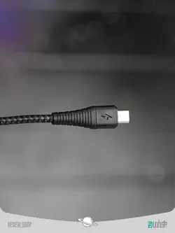 کابل شارژ پاوربانک‌‌دار با انتقال اطلاعات (Mobile power data cable combo(Cable with Power bank