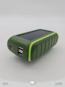 پاوربانک خورشیدی Hand Crank solar Power Bank