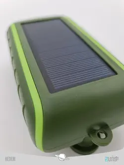پاوربانک خورشیدی Hand Crank solar Power Bank