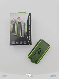 پاوربانک خورشیدی Hand Crank solar Power Bank