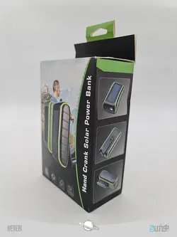 پاوربانک خورشیدی Hand Crank solar Power Bank