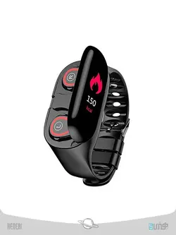 ساعت هوشمند AI با مانیتور ضربان قلب و هدفون بلوتوث وایرلس Smart Watch Lemfo m1 Built-in TWS Wireless BluetoothLEMFO M1