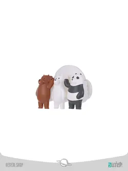 هولدر دیواری مسواک مدل خرس های شجاع برند مینیسو Miniso Brave bears toothbrush wall holder