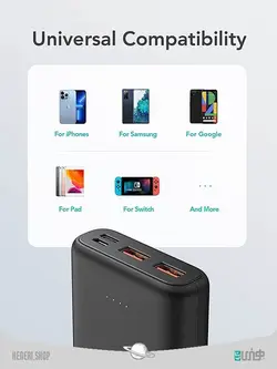 مینی پاوربانک 10400 میلی آمپر Charmast brand 10400mAh mini power bank