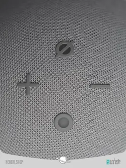 اسپیکر هوشمند با الکسا و ساعت Smart speaker with clock and Alexa echo dot