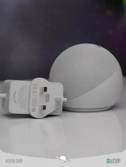 اسپیکر هوشمند با الکسا و ساعت Smart speaker with clock and Alexa echo dot