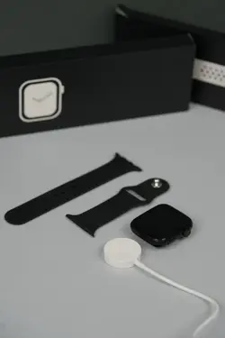ساعت هوشمند اپل واچ های کپی سری 7 مدل 45mm آلومینیوم Apple Watch series 7 smart watch, 45mm aluminum model
