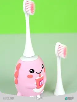 مسواک برقی U شکل کودکان 360 درجه Children's U-shaped electric toothbrush 360 degrees