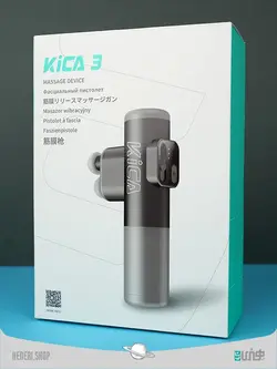 مینی ماساژور تفنگی KICA 3 دو سر با فرکانس بالا KICA 3 mini massager with two high frequency heads