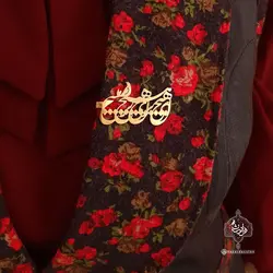 گیره لبه کت و مانتو برنجی با عنوان 