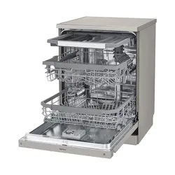 ماشین ظرفشویی 14 نفره ال جی مدلDFB425FP بخارشور دار سه طبقه - هیرساکالا