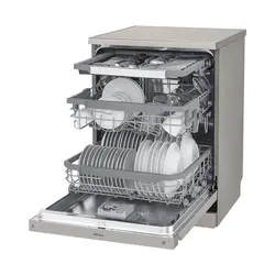 ماشین ظرفشویی 14 نفره ال جی مدلDFB425FP بخارشور دار سه طبقه - هیرساکالا