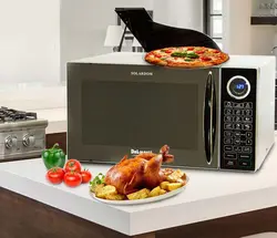 مایکروویو 34 لیتری سولاردم جوجه گردان دلمونتی مدل DL520 - هیرساکالا