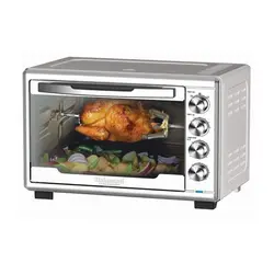 اون توستر 55 لیتری استیل جوجه گردان دلمونتی مدل DL 760 - هیرساکالا