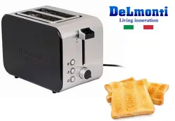 توستر نان استیل دلمونتی مدل DL560 - هیرساکالا