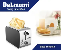توستر نان استیل دلمونتی مدل DL560 - هیرساکالا