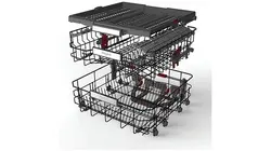 ماشین ظرفشویی 14 نفره ویرپول مدل WFC3C26FX - هیرساکالا