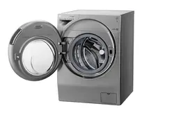 خرید، قیمت و بررسی_ لباسشویی درب فضایی ال جی مدل FH4G1JCHK6N - هیرساکالا