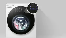 خرید، قیمت و بررسی_ لباسشویی درب فضایی ال جی مدل FH4G1JCHK6N - هیرساکالا