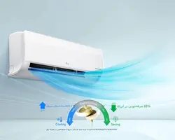 کولر گازی 24000 اینورتردار سرد و گرم ال جی مدل NF247ST3 - هیرساکالا