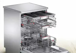 ماشین ظرفشویی 14 نفره بوش مدل SMS68TI02B - هیرساکالا